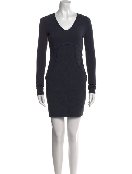 T by Alexander Wang Scoop Neck Mini Dress