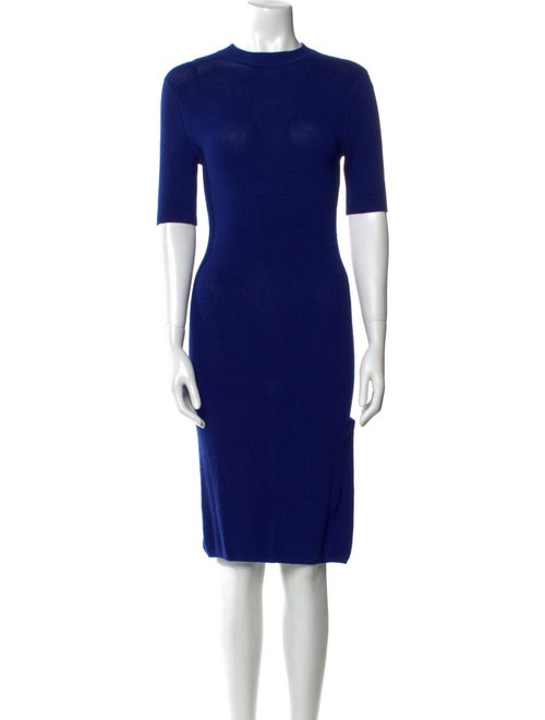 T by Alexander Wang Crew Neck Knee-Length Dress