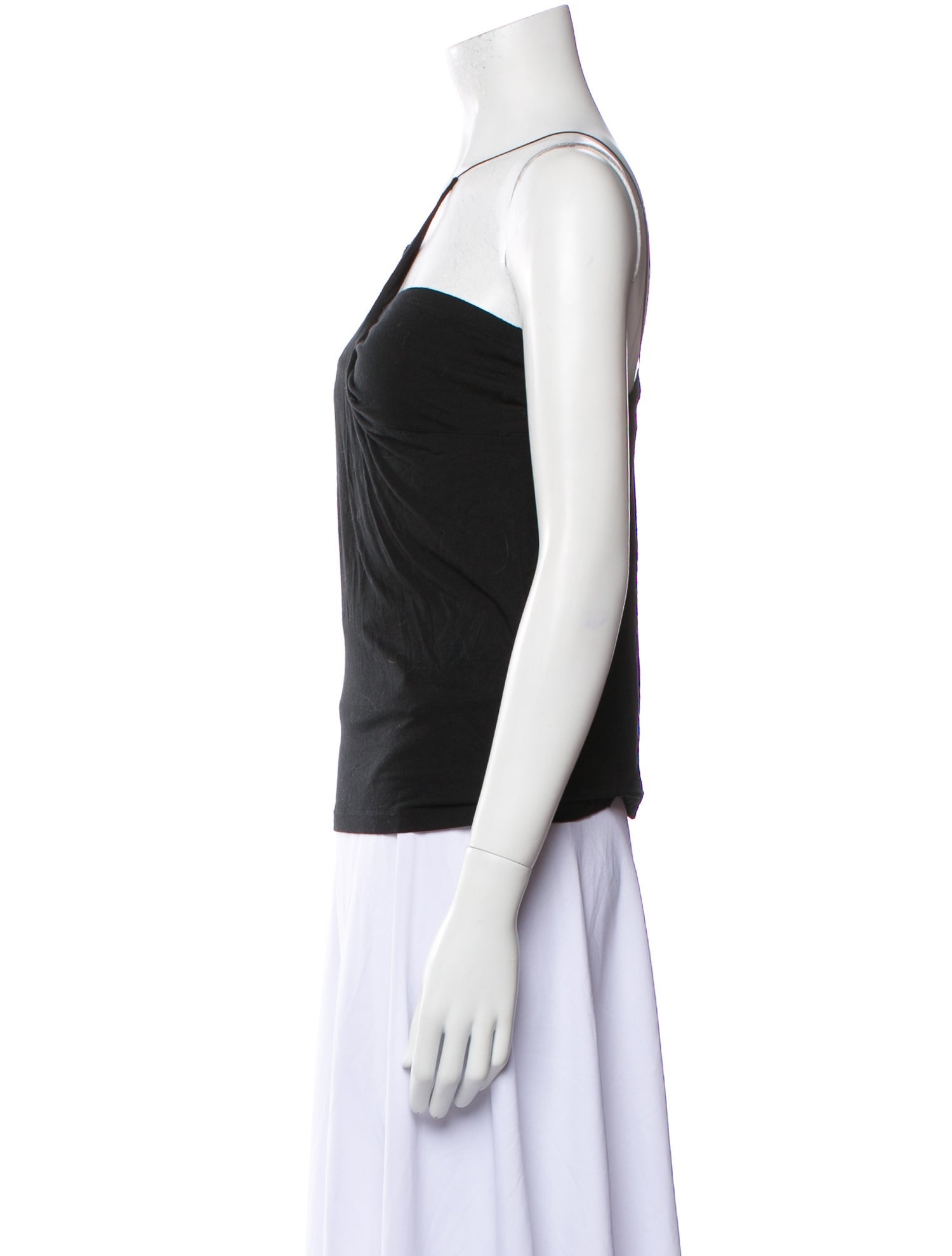 T by Alexander Wang One-Shoulder Sleeveless Top