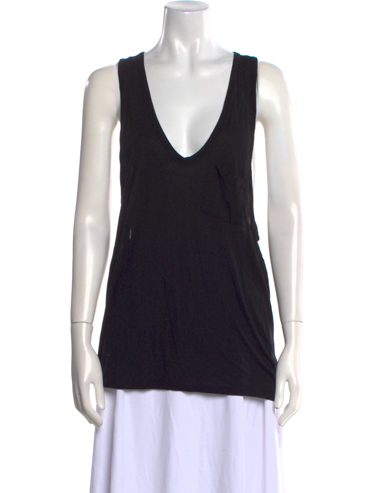 T by Alexander Wang V-Neck Sleeveless Top