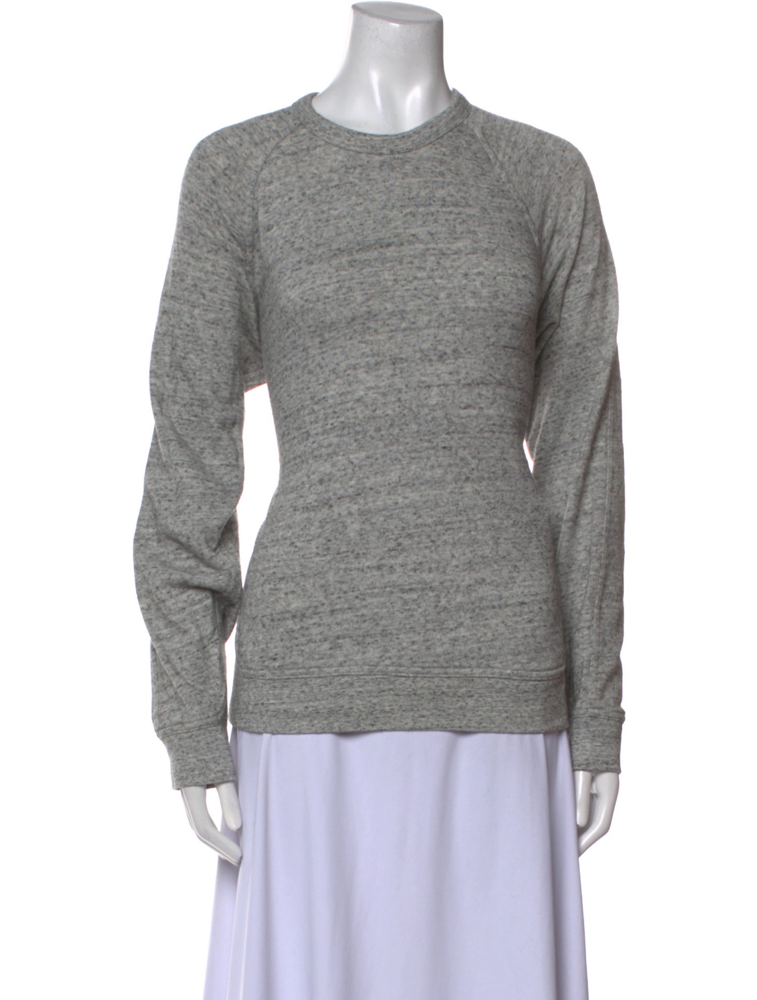 T by Alexander Wang Crew Neck Long Sleeve Sweatshirt