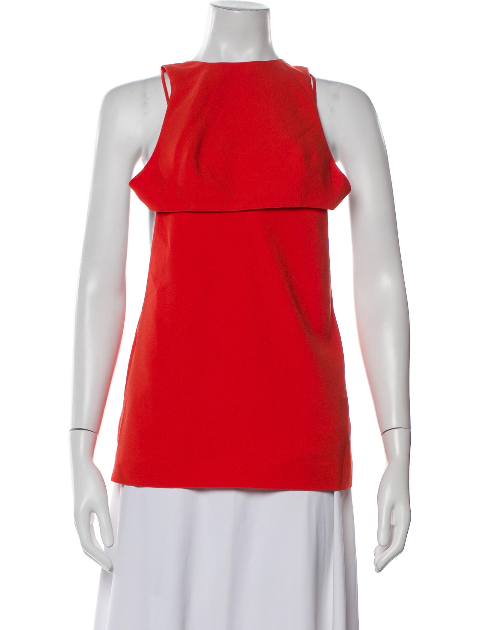 T by Alexander Wang Square Neckline Sleeveless Top