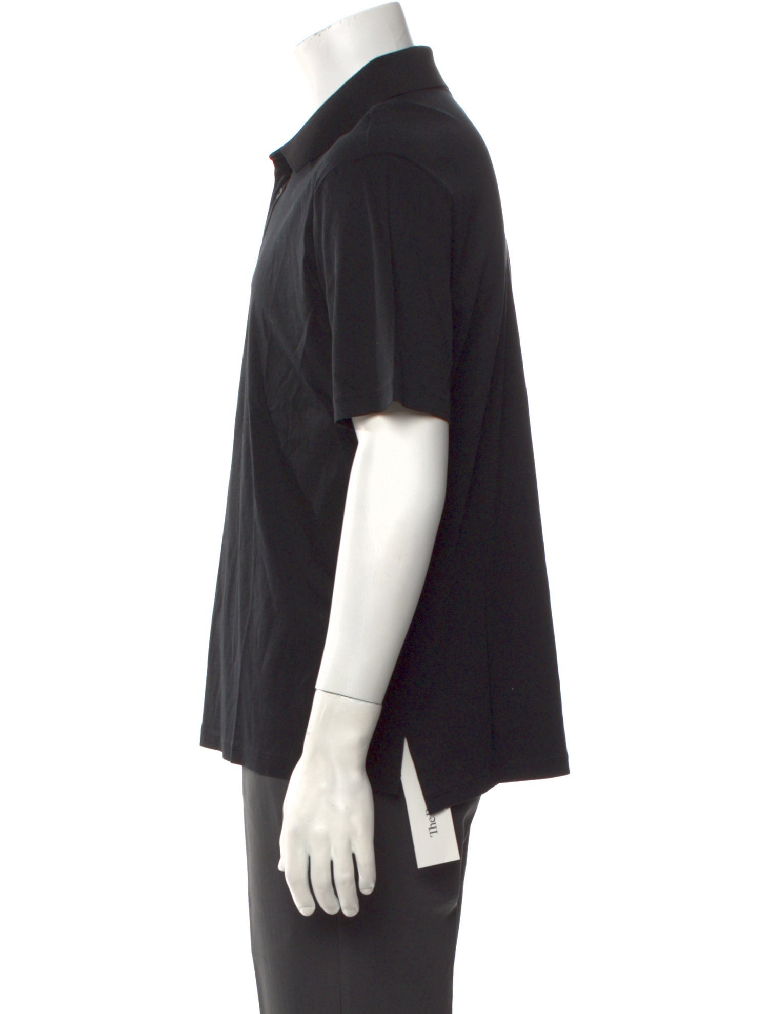 T by Alexander Wang Crew Neck Short Sleeve Polo Shirt