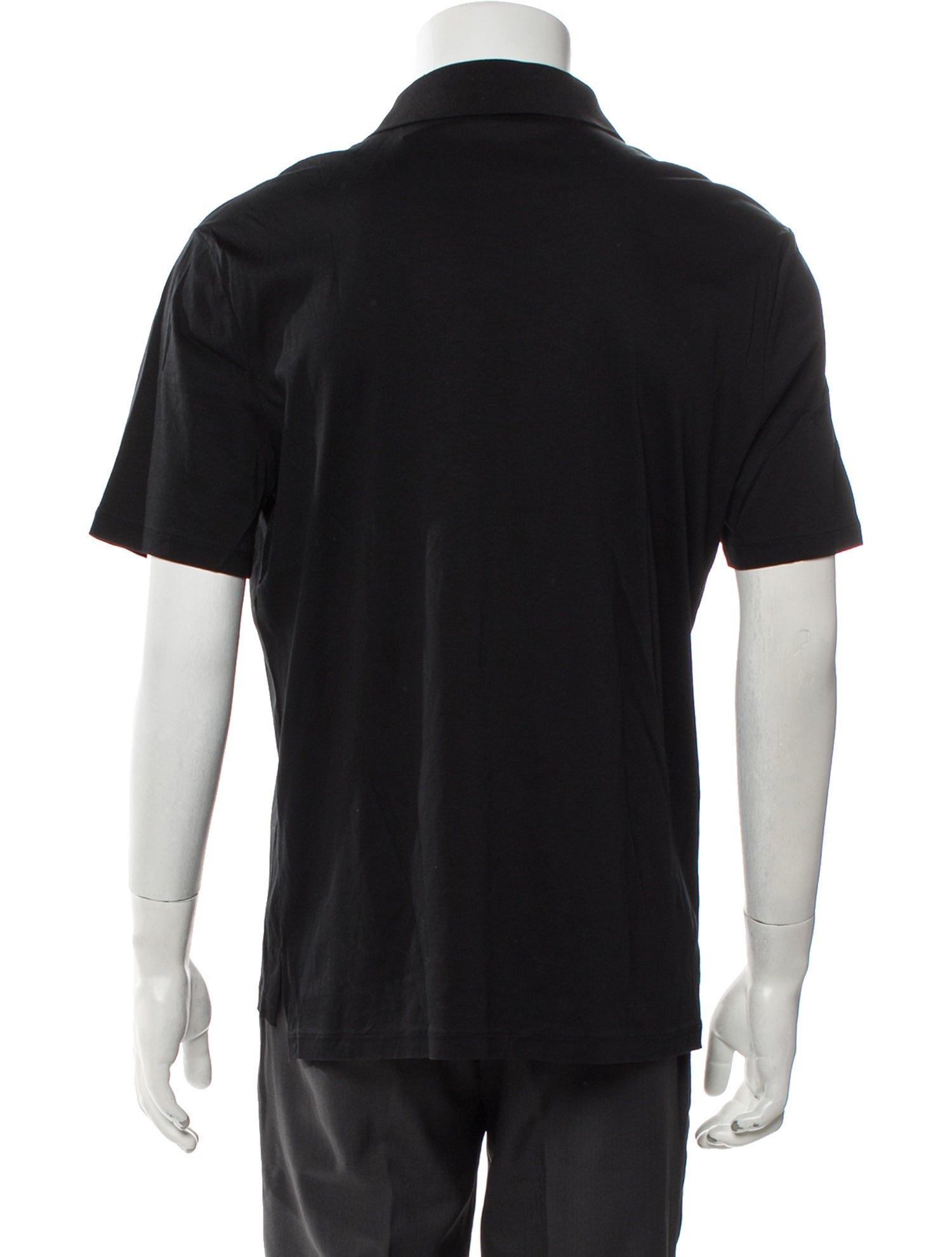 T by Alexander Wang Crew Neck Short Sleeve Polo Shirt