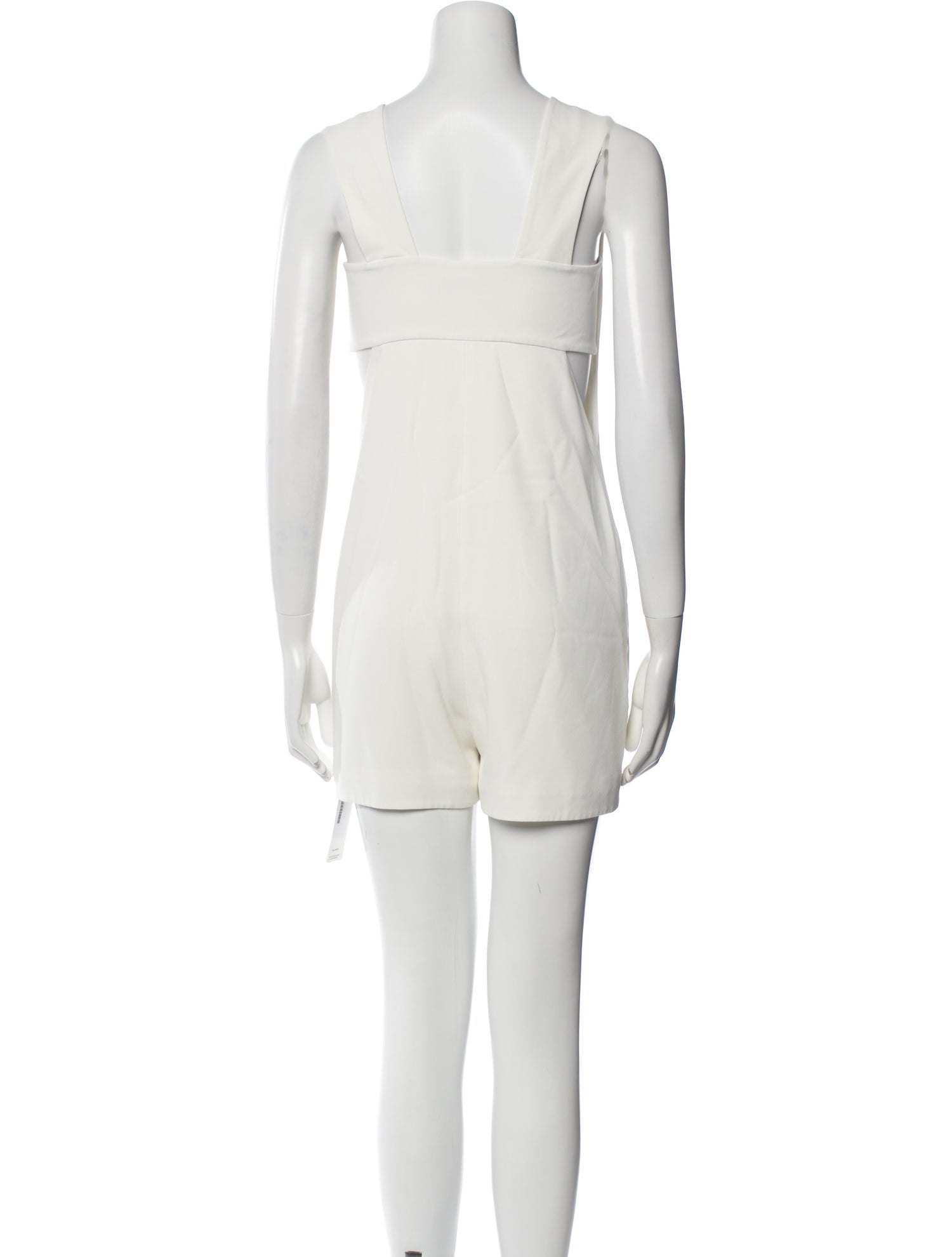 T by Alexander Wang Square Neckline Romper