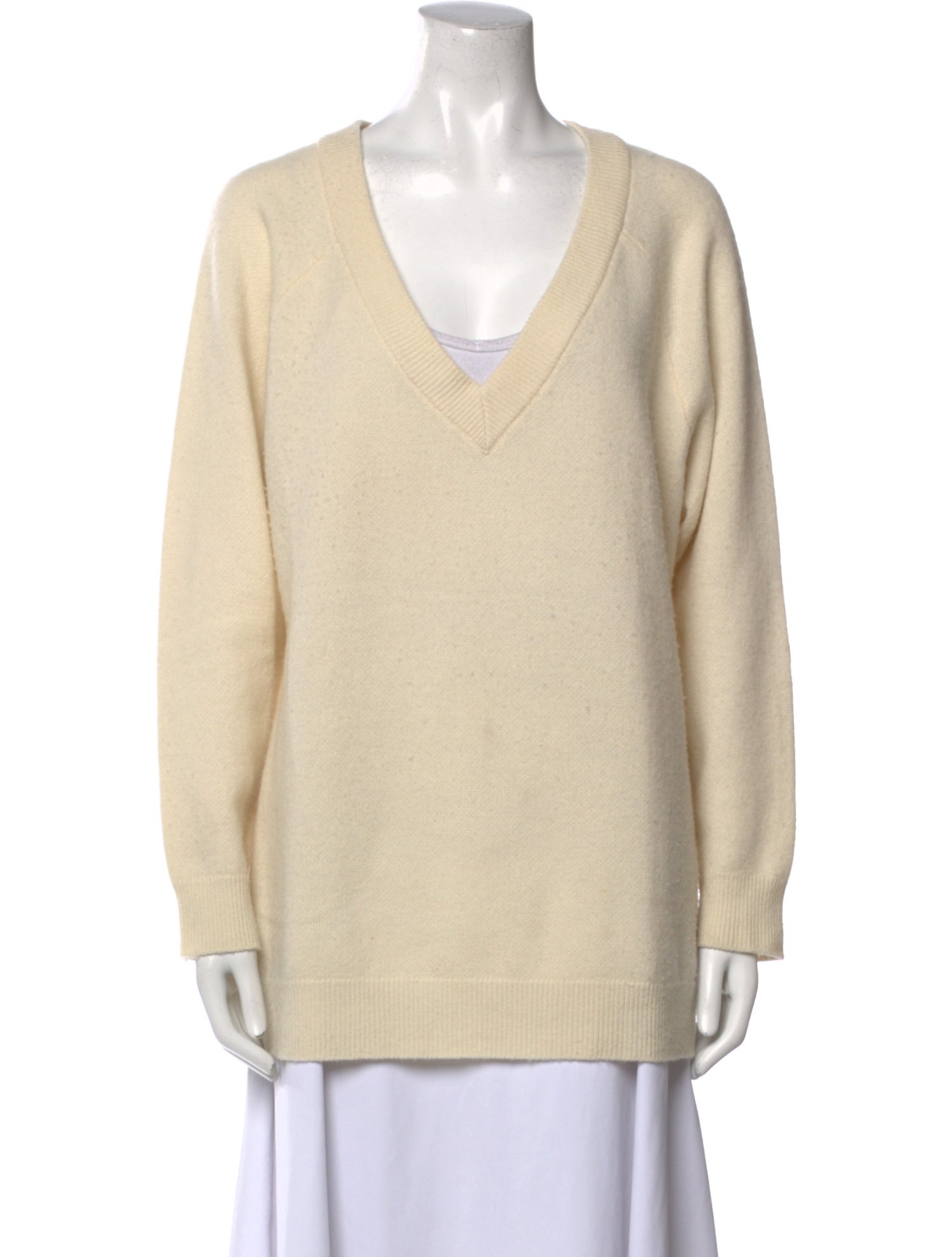 T by Alexander Wang Wool V-Neck Sweater