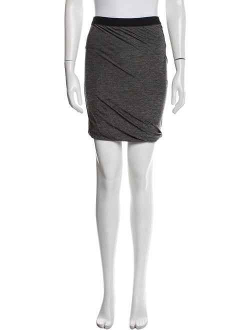 T by Alexander Wang Ruffle Embellishment Mini Skirt