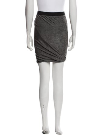 T by Alexander Wang Ruffle Embellishment Mini Skirt