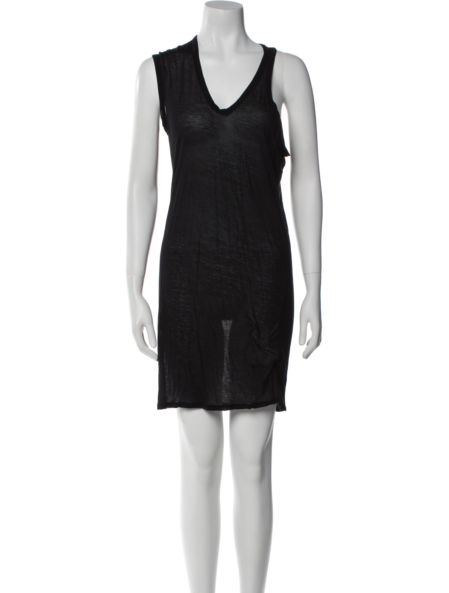 T by Alexander Wang V-Neck Mini Dress
