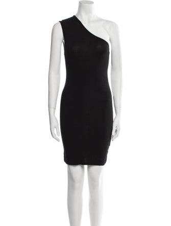 T by Alexander Wang One-Shoulder Mini Dress