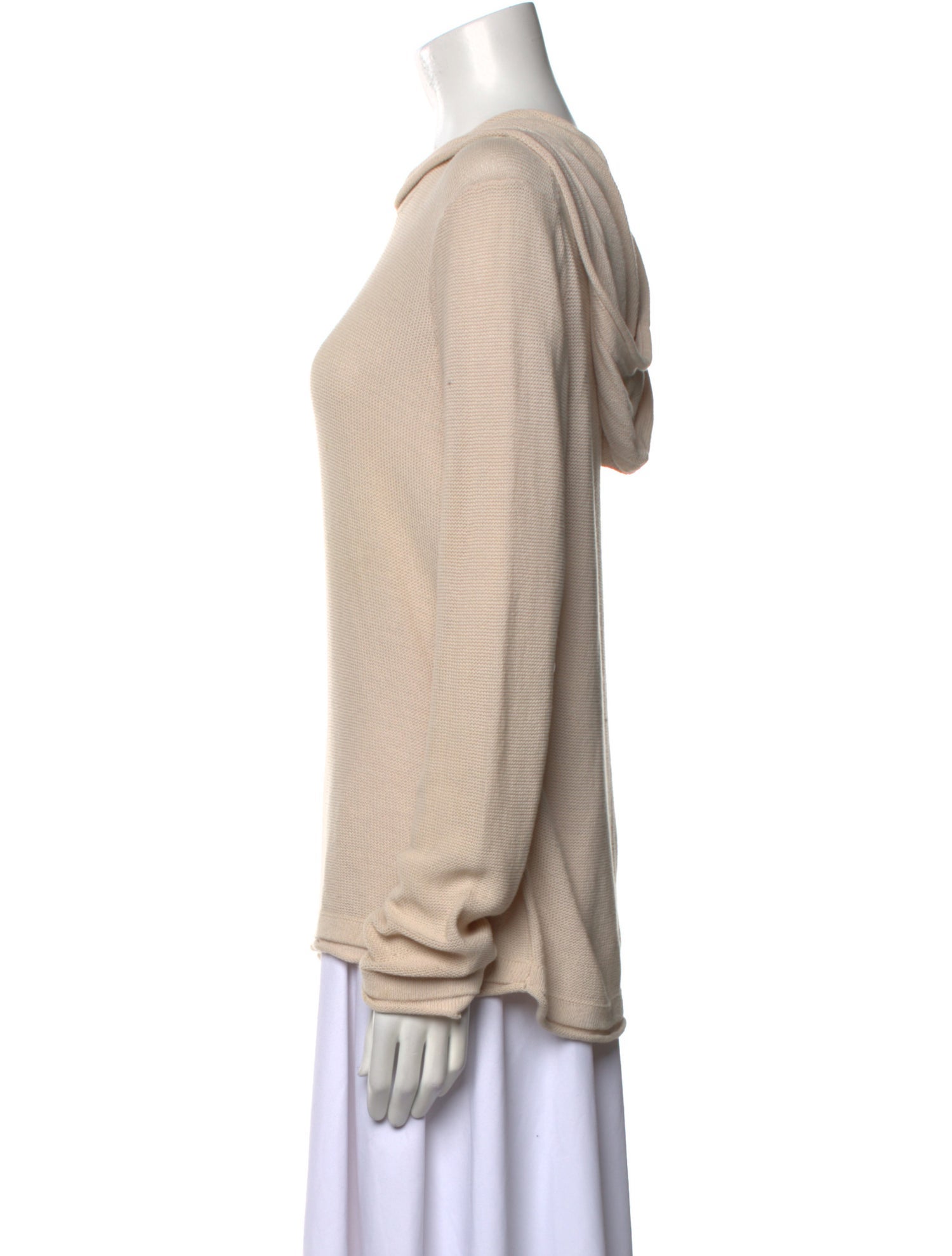 T by Alexander Wang Cowl Neck Long Sleeve Sweatshirt