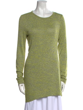 T by Alexander Wang Scoop Neck Long Sleeve Tunic