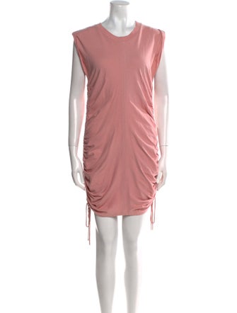 T by Alexander Wang Crew Neck Mini Dress