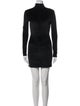 T by Alexander Wang Turtleneck Mini Dress