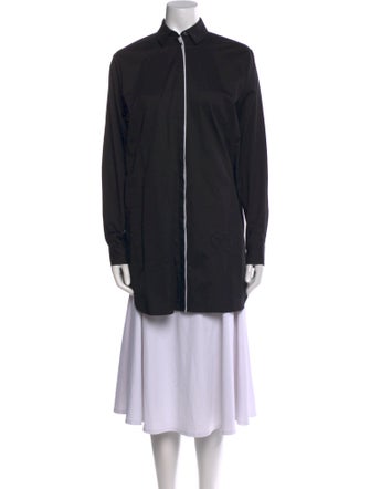 T by Alexander Wang Mock Neck Long Sleeve Tunic