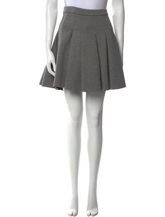 T by Alexander Wang Pleated Accents Mini Skirt