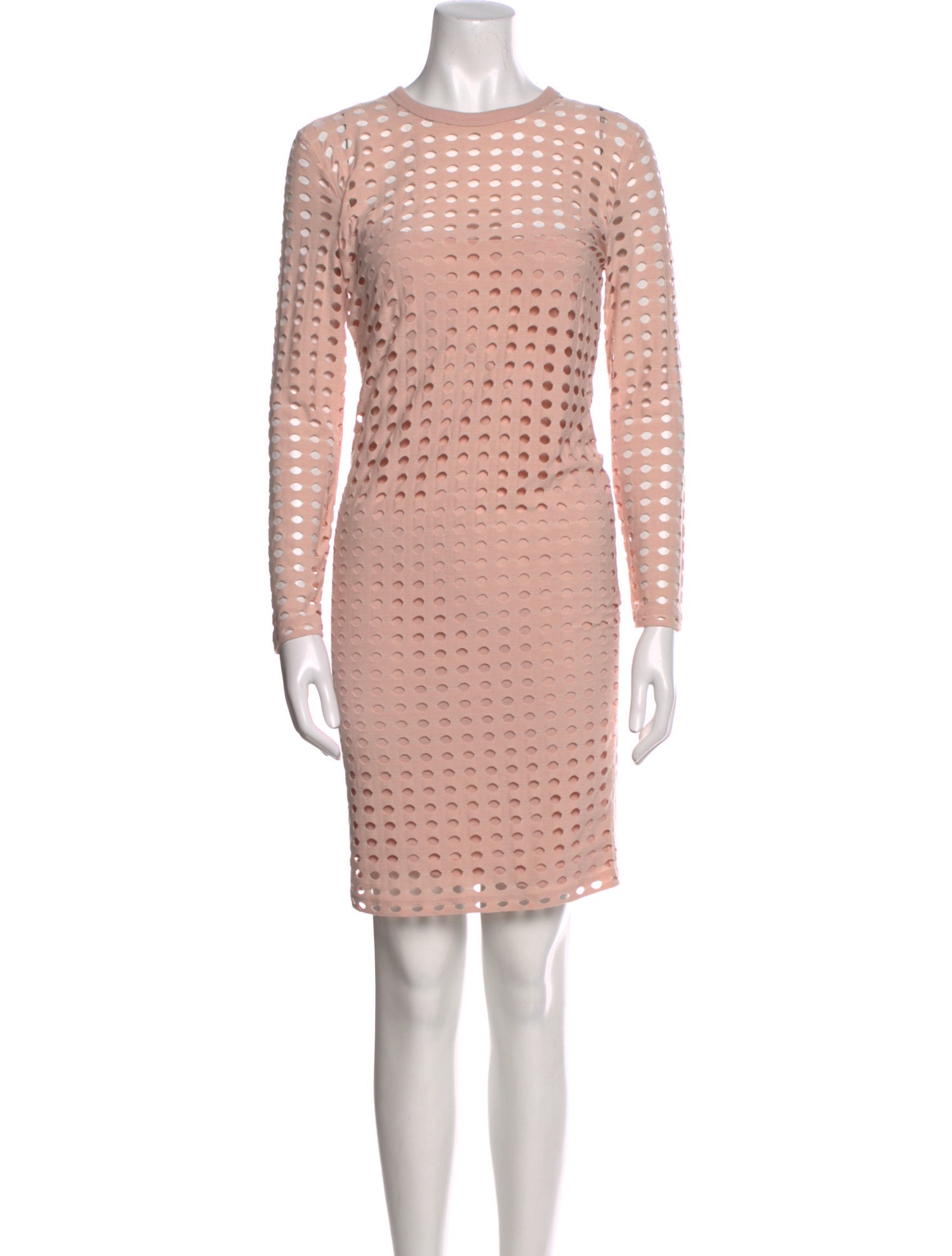 T by Alexander Wang Bateau Neckline Mini Dress