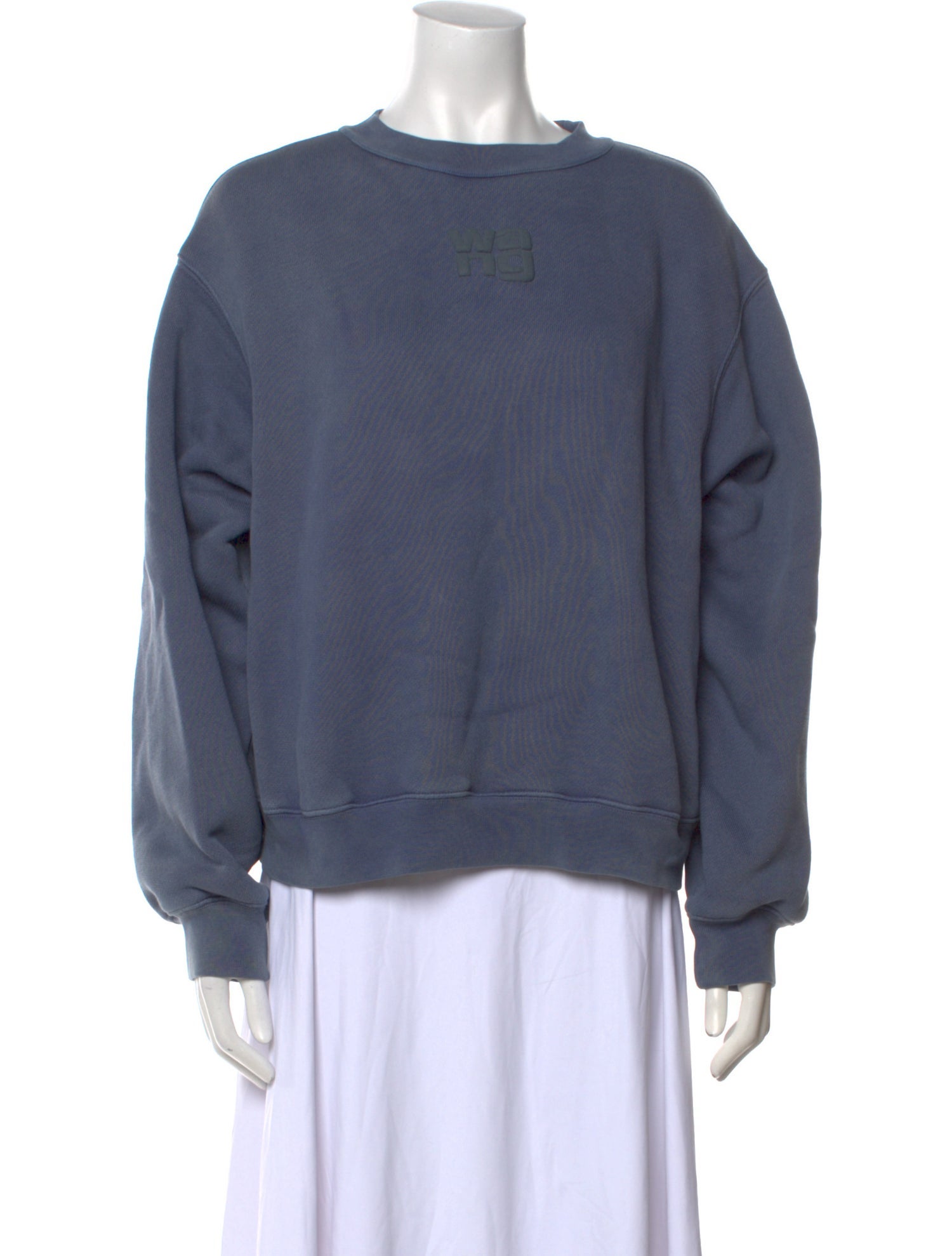 T by Alexander Wang Crew Neck Long Sleeve Sweatshirt