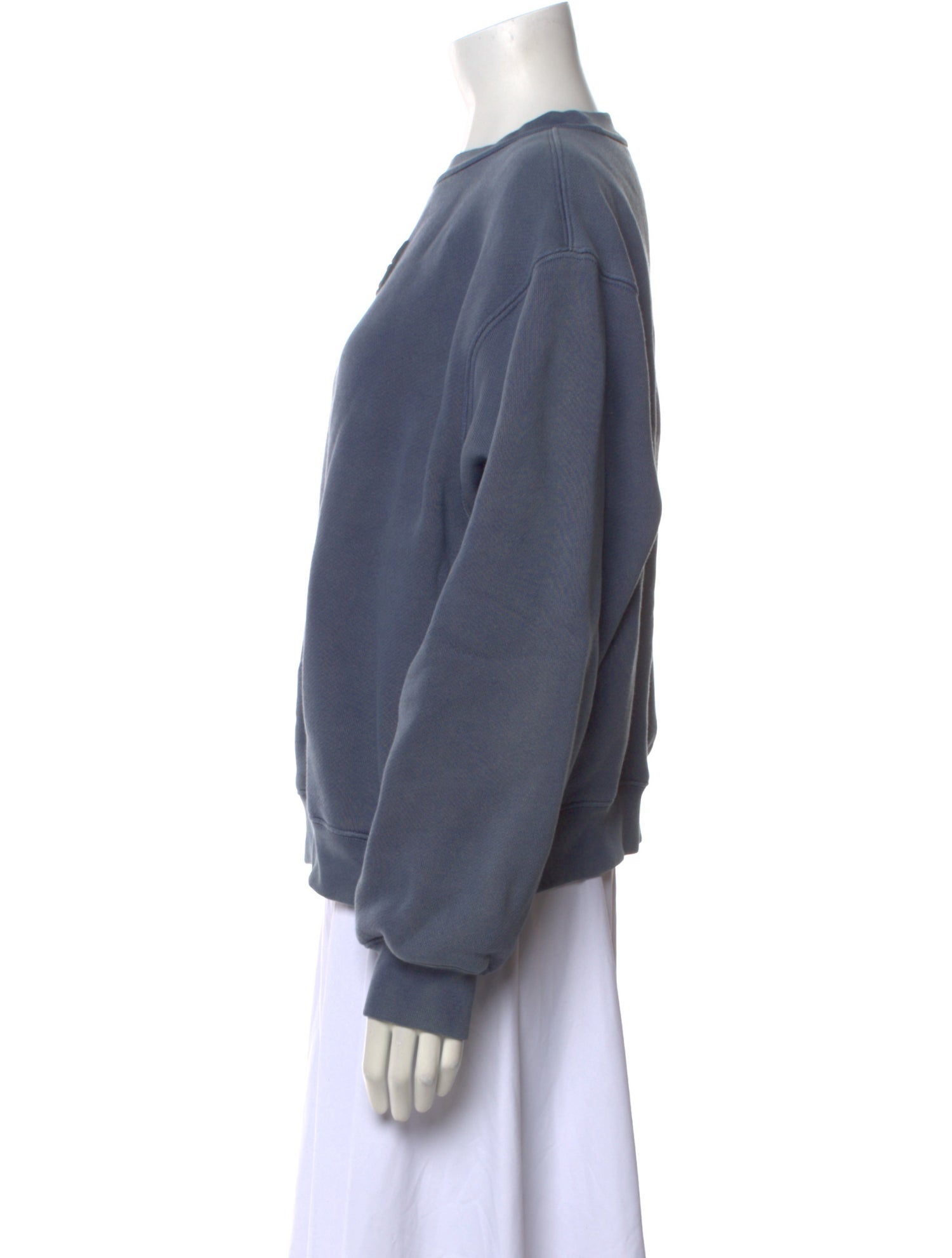 T by Alexander Wang Crew Neck Long Sleeve Sweatshirt