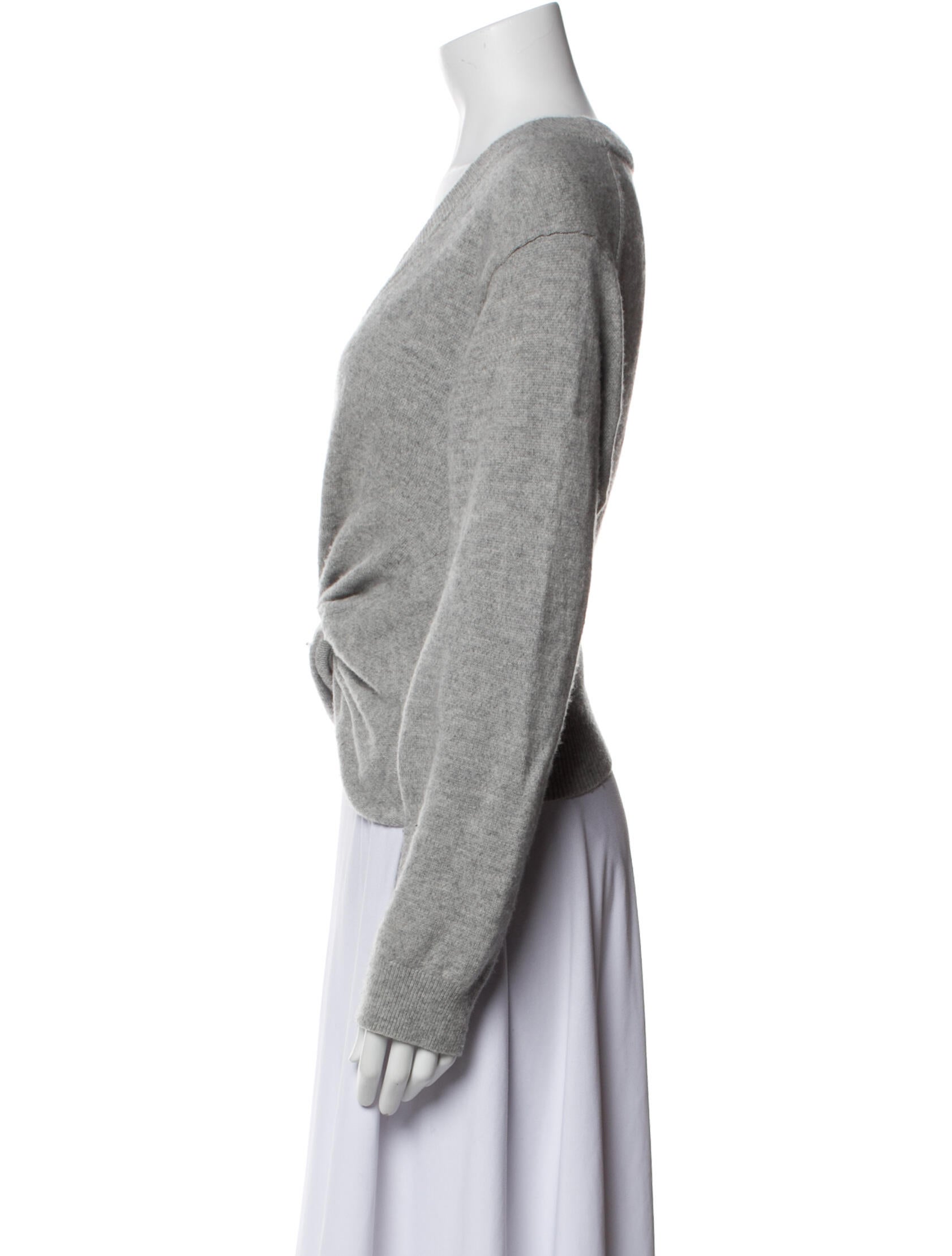 T by Alexander Wang Wool V-Neck Sweater