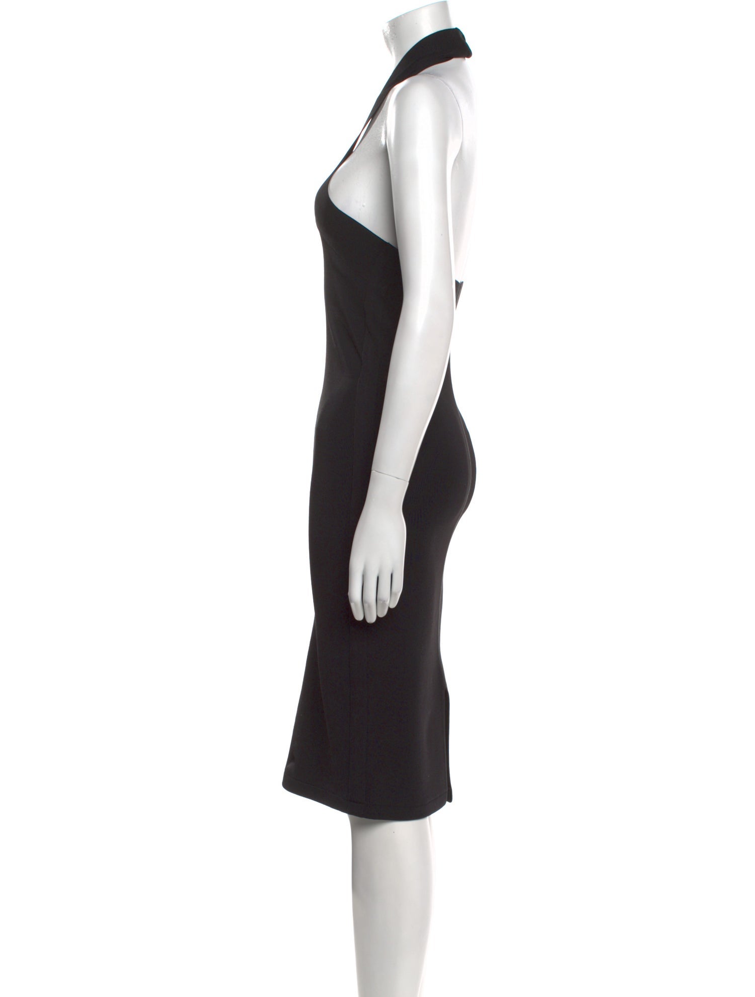 T by Alexander Wang V-Neck Knee-Length Dress