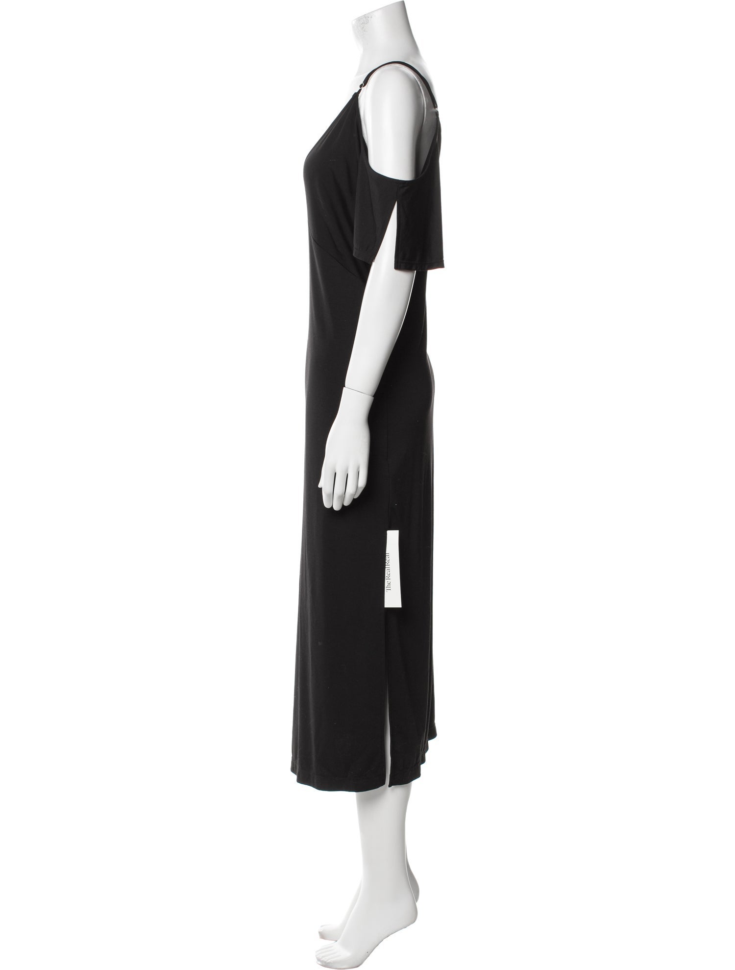 T by Alexander Wang V-Neck Long Dress