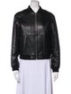T by Alexander Wang Leather Bomber Jacket