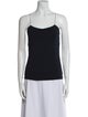 T by Alexander Wang Square Neckline Sleeveless Top