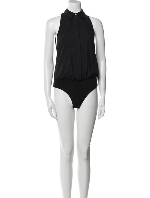 T by Alexander Wang Mock Neck Sleeveless Bodysuit