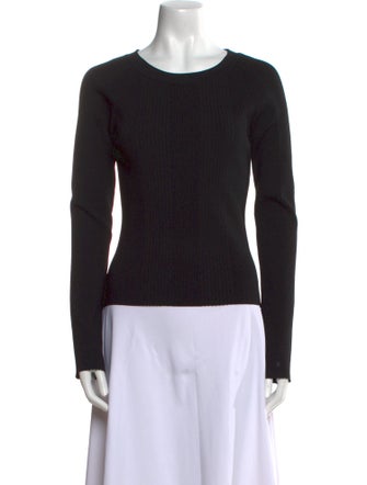 T by Alexander Wang Crew Neck Long Sleeve Top
