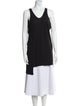 T by Alexander Wang Scoop Neck Sleeveless Tunic
