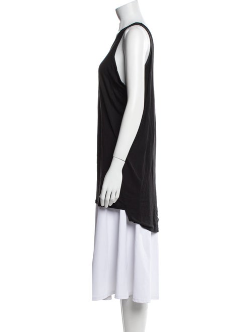 T by Alexander Wang Scoop Neck Sleeveless Tunic