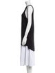 T by Alexander Wang Scoop Neck Sleeveless Tunic