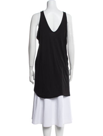 T by Alexander Wang Scoop Neck Sleeveless Tunic