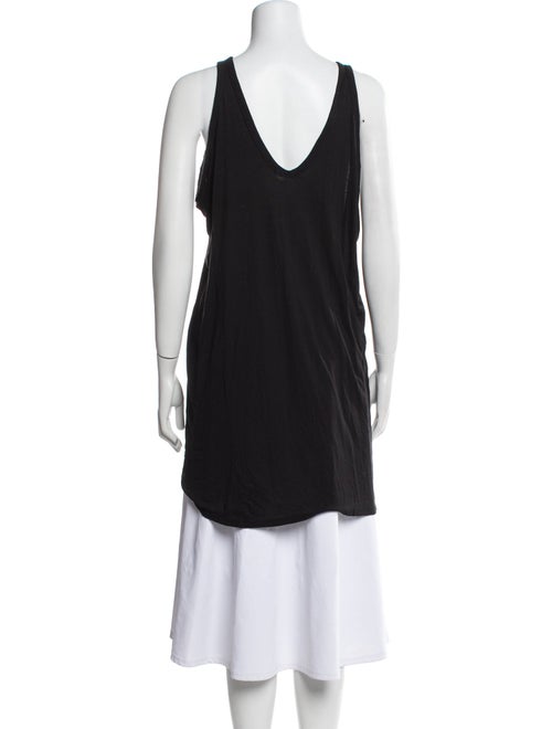 T by Alexander Wang Scoop Neck Sleeveless Tunic