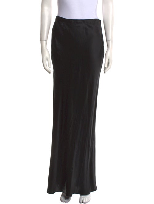 T by Alexander Wang Silk Long Skirt