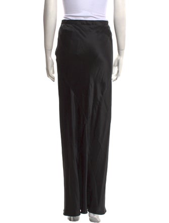 T by Alexander Wang Silk Long Skirt