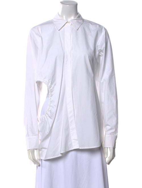 T by Alexander Wang Long Sleeve Button-Up Top