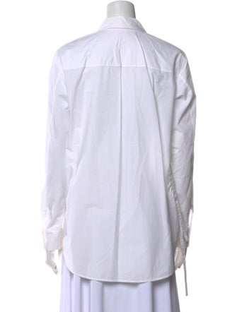 T by Alexander Wang Long Sleeve Button-Up Top