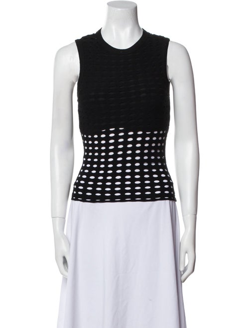 T by Alexander Wang Printed Crew Neck Top