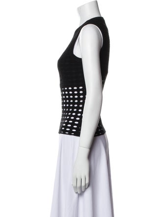 T by Alexander Wang Printed Crew Neck Top