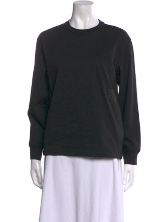 T by Alexander Wang Crew Neck Long Sleeve Sweatshirt