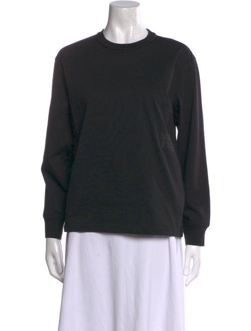 T by Alexander Wang Crew Neck Long Sleeve Sweatshirt