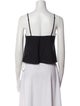 T by Alexander Wang V-Neck Sleeveless Crop Top