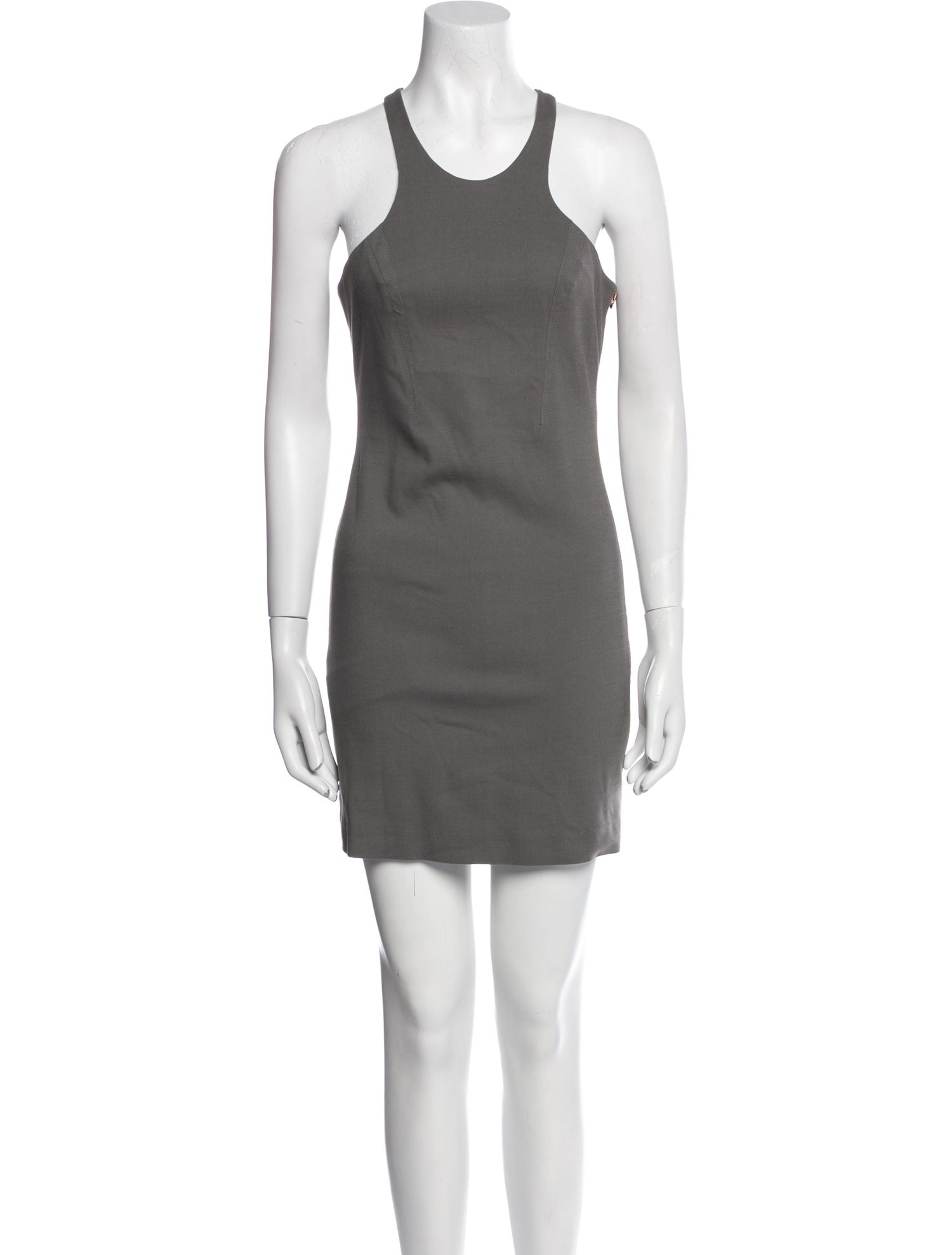 T by Alexander Wang Scoop Neck Mini Dress