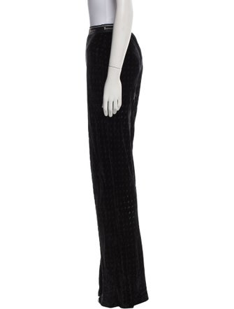 T by Alexander Wang Printed Wide Leg Pants