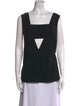 T by Alexander Wang Square Neckline Sleeveless Top