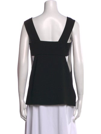 T by Alexander Wang Square Neckline Sleeveless Top