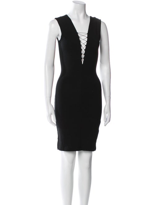 T by Alexander Wang V-Neck Mini Dress