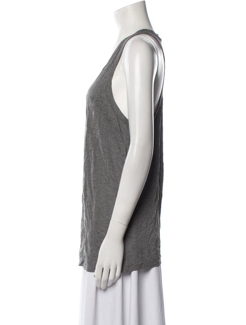 T by Alexander Wang Scoop Neck Sleeveless Top